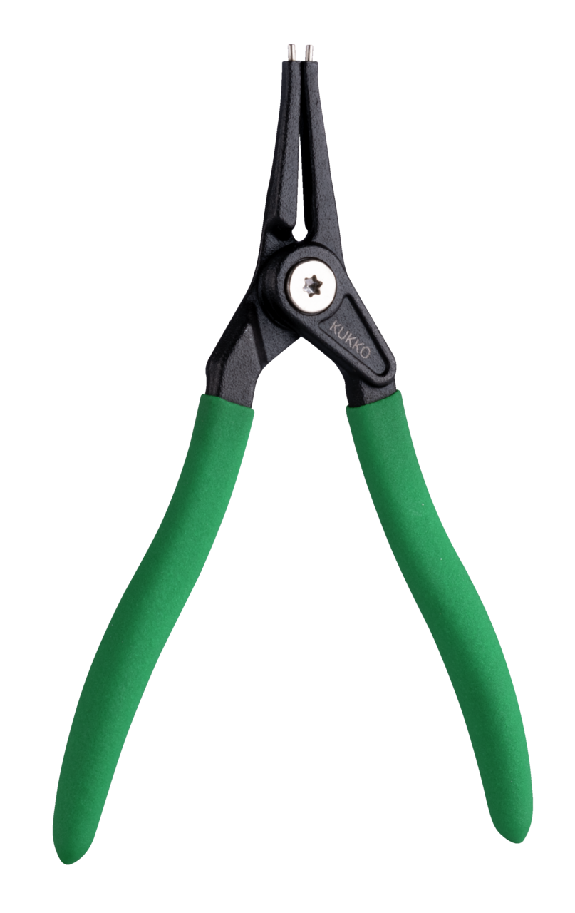 kukko 729k-j0 circlip pliers for inner rings, straight for internal rings are used for the assembly and disassembly of retaining rings in holes in crafts, indu