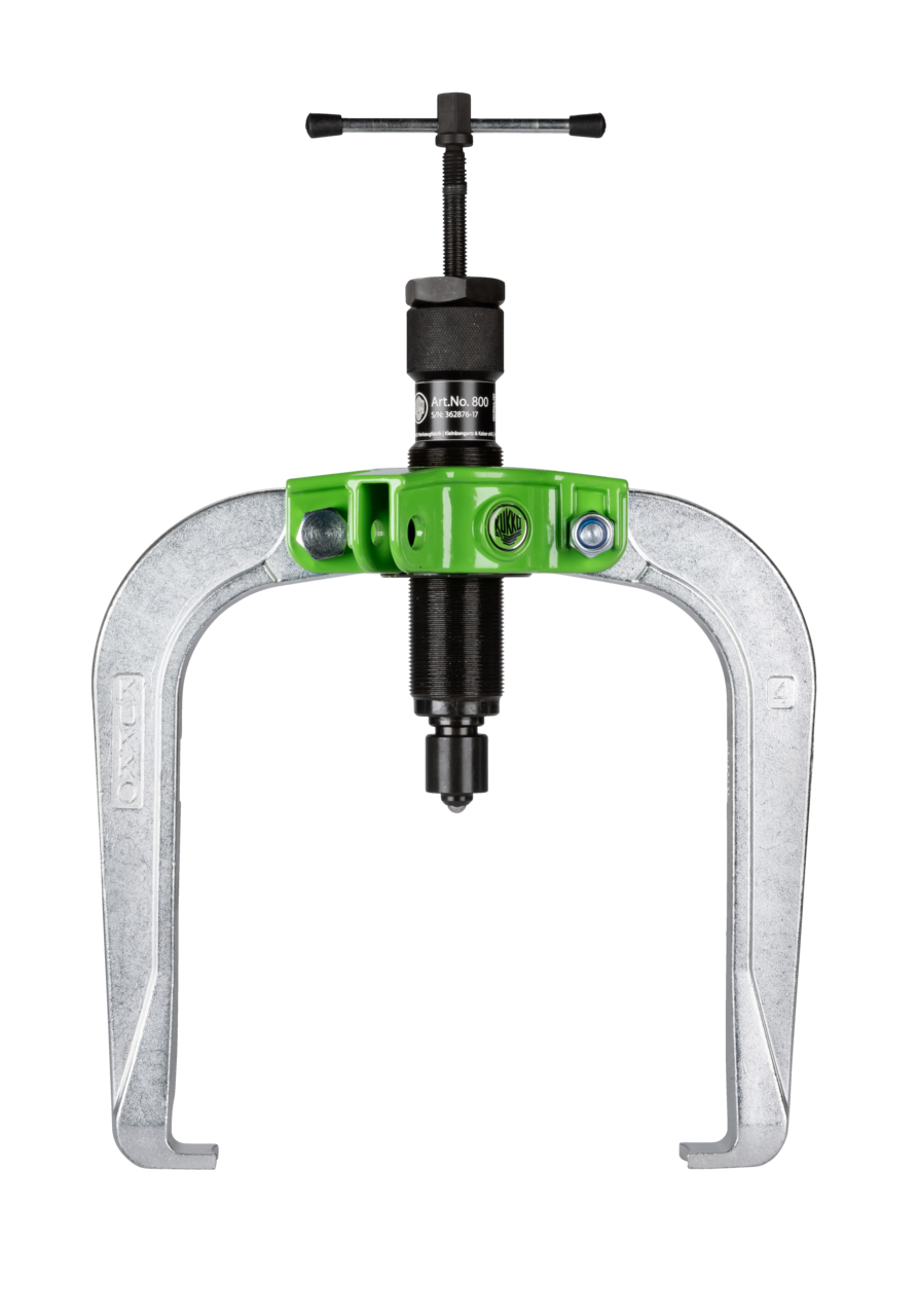 kukko 844-4-b handy, 2-arm pullers 200 x 200 mm with power-transmitting, self-centering puller legs and grease-hydraulic spindle (up to 10 t) for extracting particularly stubborn bearings, gears, and discs in all common sizes for craft, workshop,