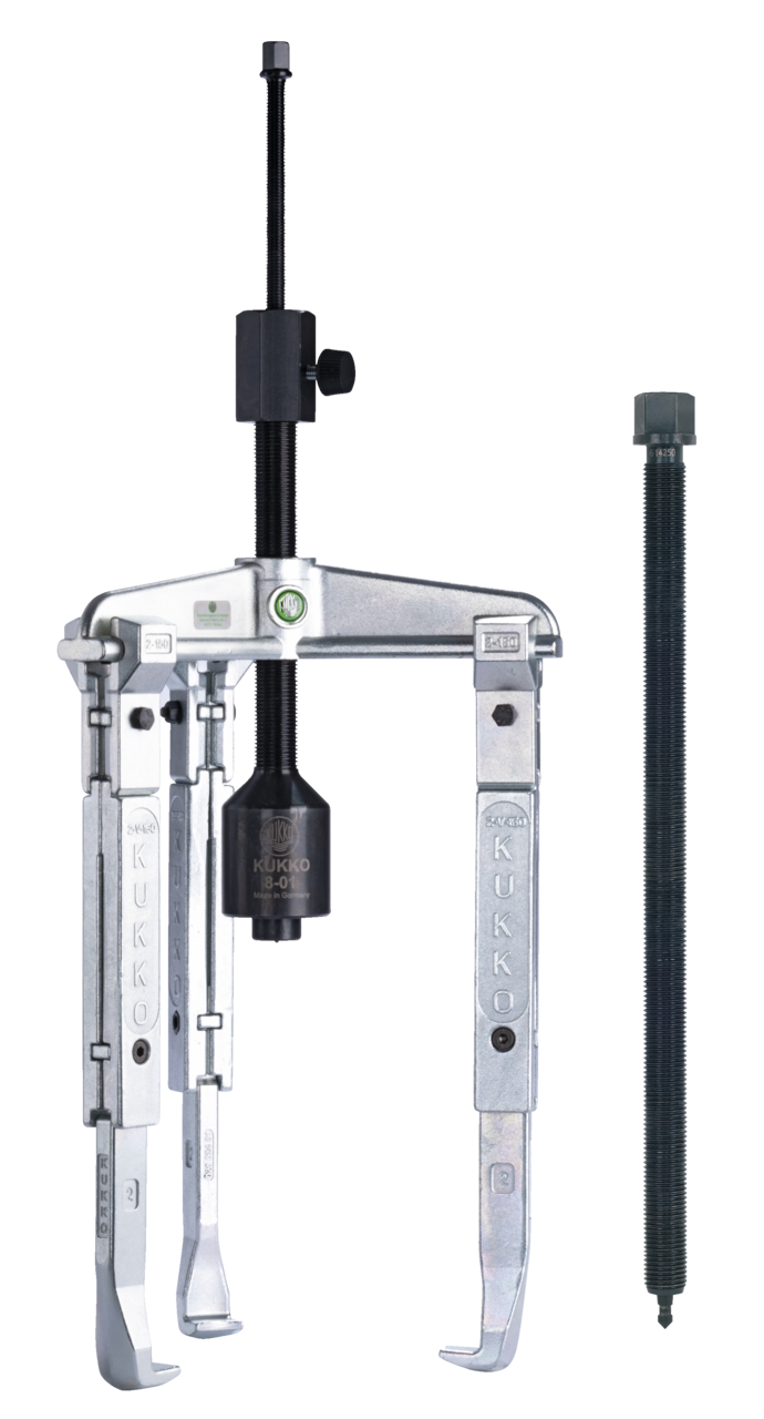 kukko 30-20-3-b 3-arm universal puller 200 x 300 mm with adjustable, extended puller hooks and grease hydraulic spindle for particularly safe pulling of extremely stuck bearings, gears, and discs in all common sizes for craf