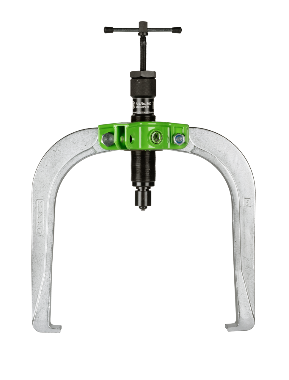 kukko 844-5-b handy, 2-arm pullers 250 x 250 mm with power-transmitting, self-centering puller legs and grease-hydraulic spindle (up to 10 t) for extracting particularly stubborn bearings, gears, and discs in all common sizes for craft, workshop,