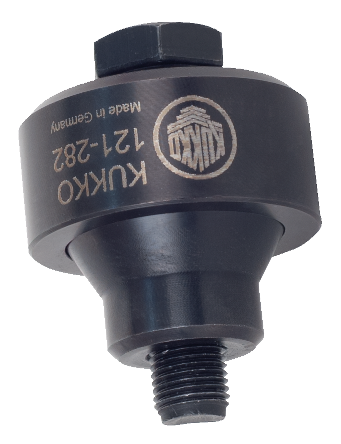 kukko 121-282 screw punch ø 29.3 mm for uniformly punching plastic support rods for distance sensors as well as for stamping holes in thin-w
