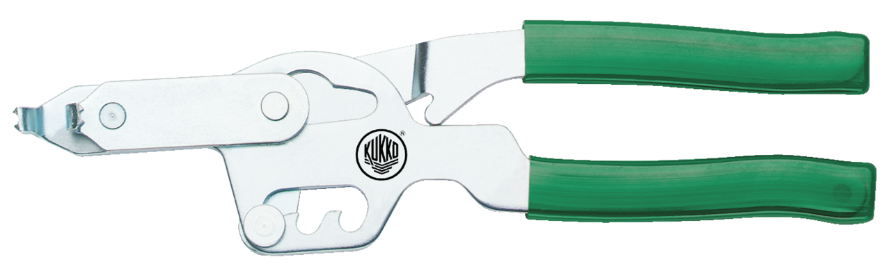 kukko 126-03 two-jaw brake caliper tool for a quick and time-saving repair on brake calipers in the automotive sector