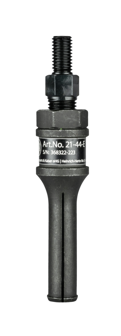kukko 21-44-e segment inner extractor ø 24-34 mm for extracting flush-mounted bearings, bearing outer rings, sleeves, and seals in crafts, workshops, and