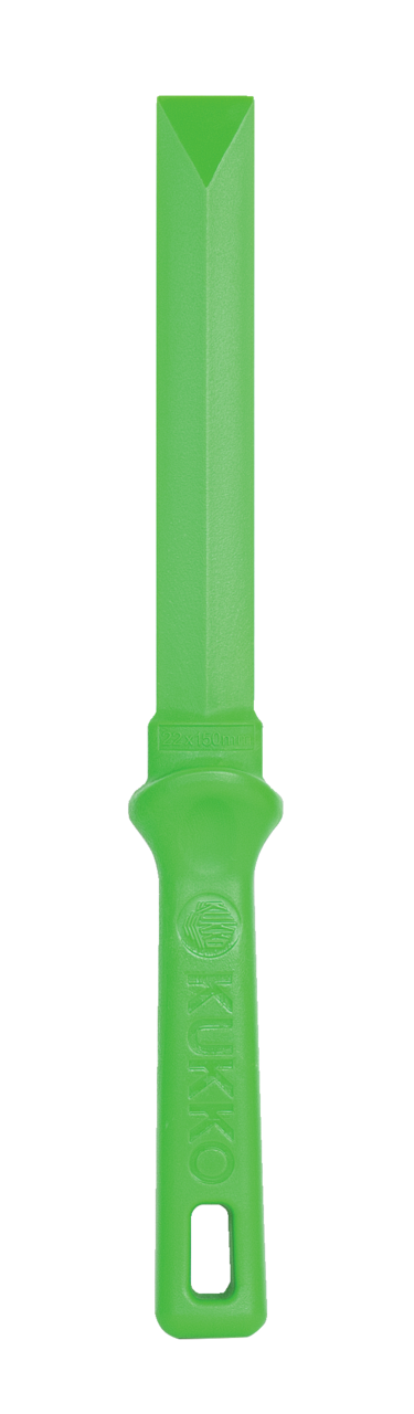 kukko 2200-3 soft scraper, single, 22 x 150 mm for gently removing adhesive weights and sealant remnants, bonded protective strips, badges, and sticker