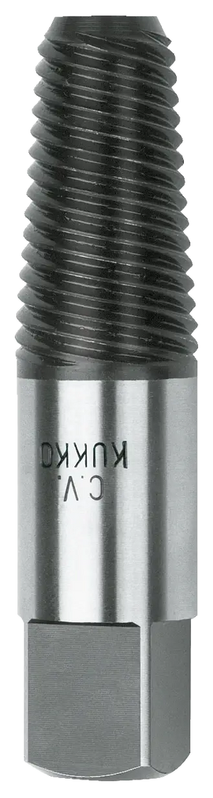 High-speed steel screw extractor with spiral flute, industrial hand tool