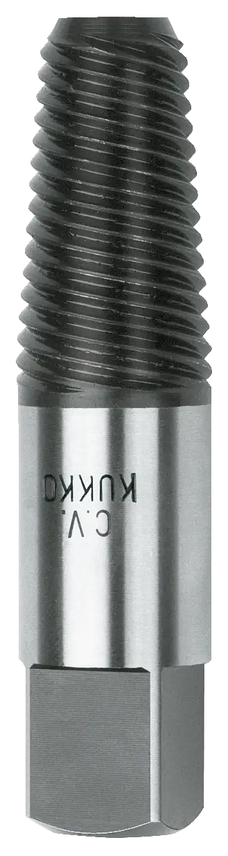 High-speed steel screw extractor with spiral flute, industrial hand tool