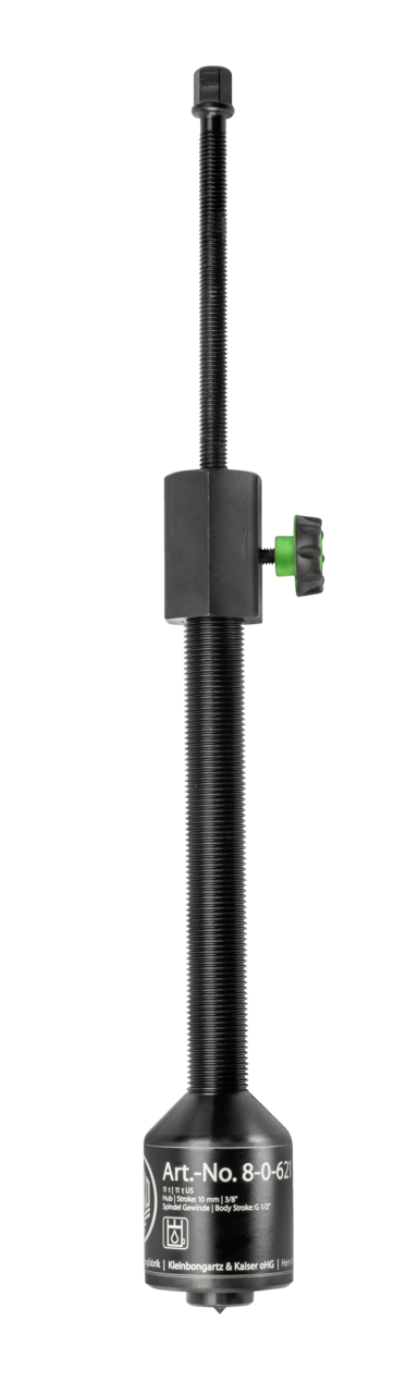 kukko 8-0-621 hydraulic spindle, up to 10 t t tension force (thread size ) for removing particularly stubborn bearings, gears, and discs that cannot be loosened with pure muscle p