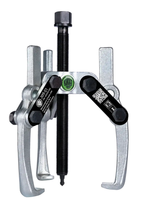 Heavy-duty steel bearing puller with Kukko branding, used for industrial tool applications