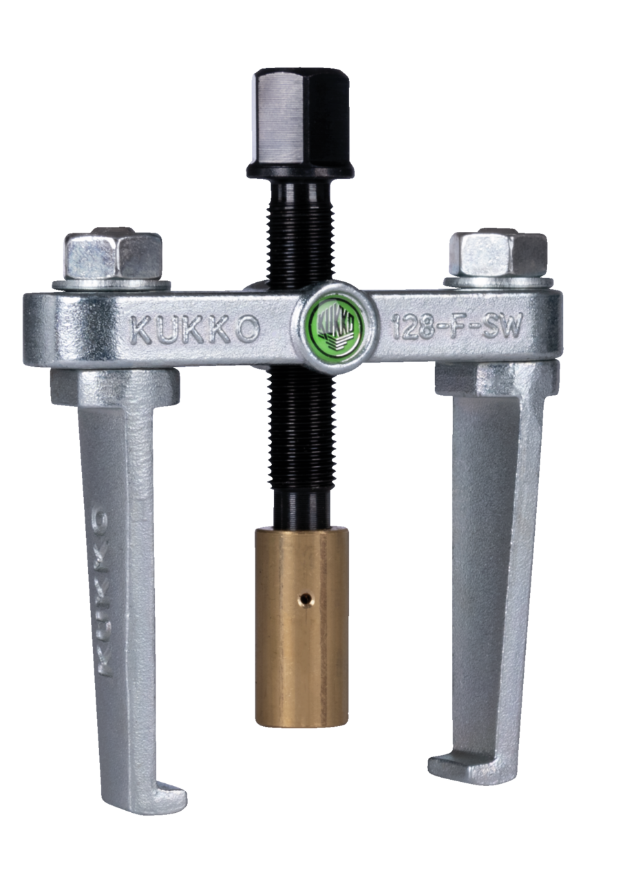 kukko 128-f-sw universal wiper puller span 60 mm for removing stuck, rusted, and deeply set wiper arms on windshields and rear windows