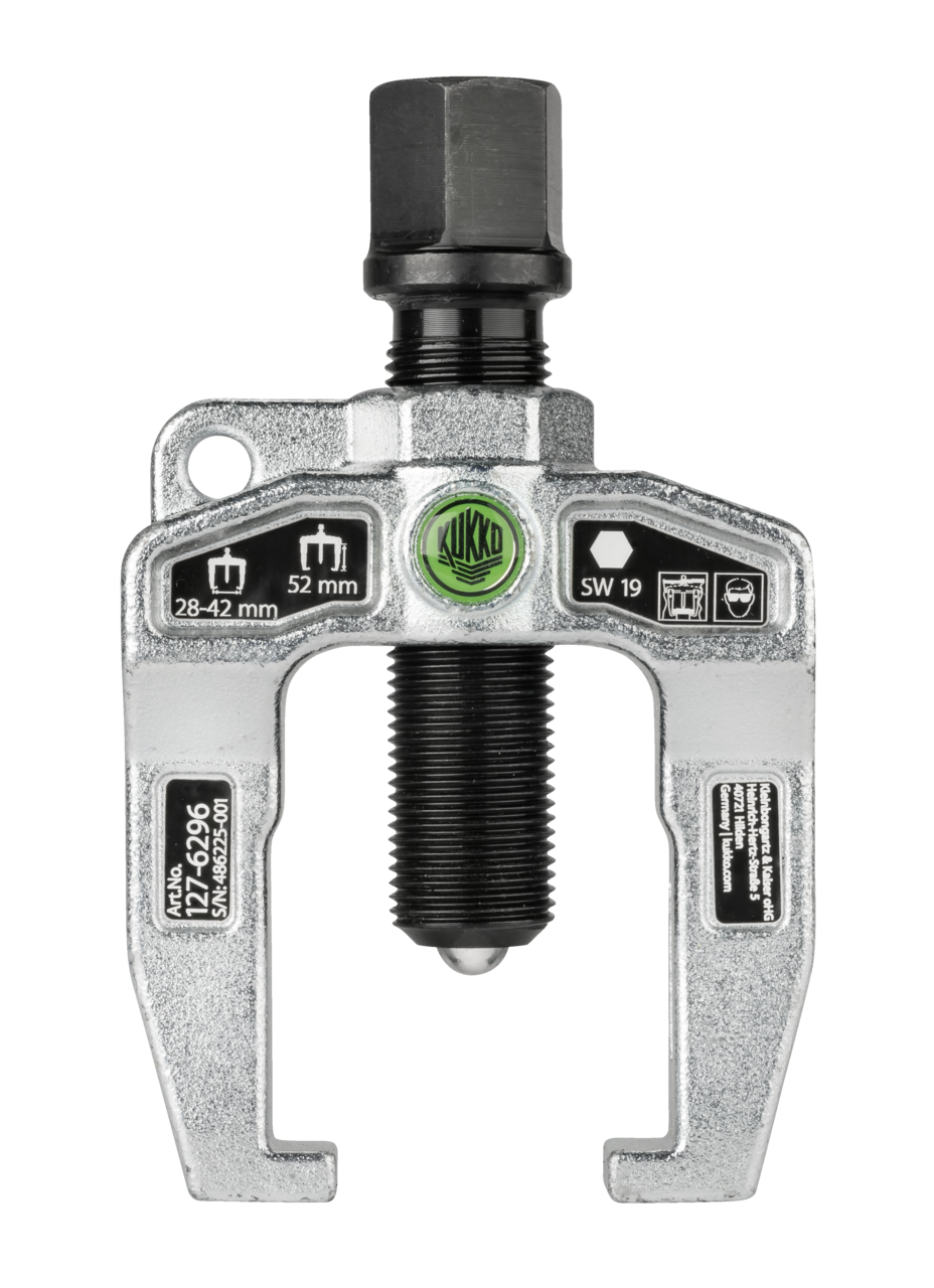 kukko 127-6296 ball joint puller with spread 28 mm - 42 mm, reach 52 mm for quick and uncomplicated applications