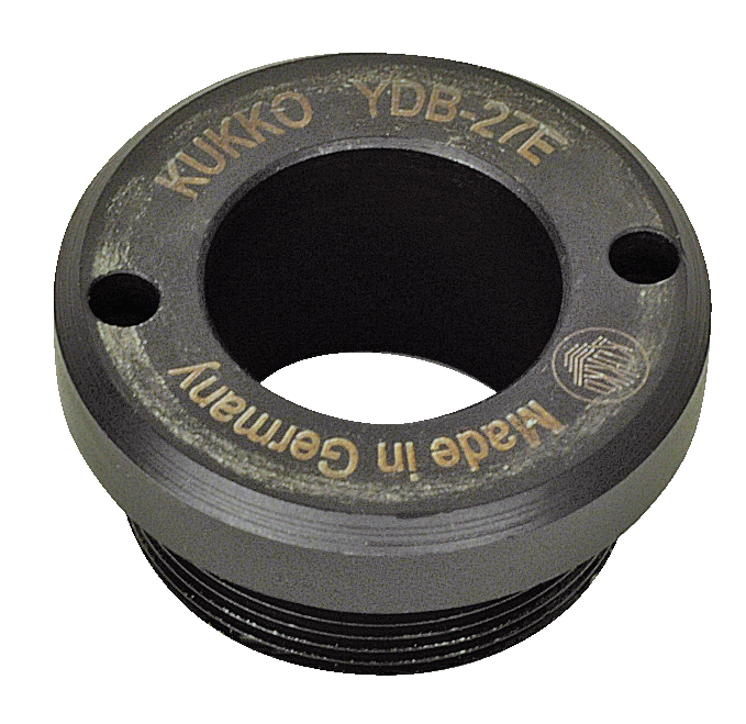 kukko ydb-27e thrust pieces for hollow piston cylinders for hollow piston cylinders are screwed into the internal thread of the piston rod of the hollow piston