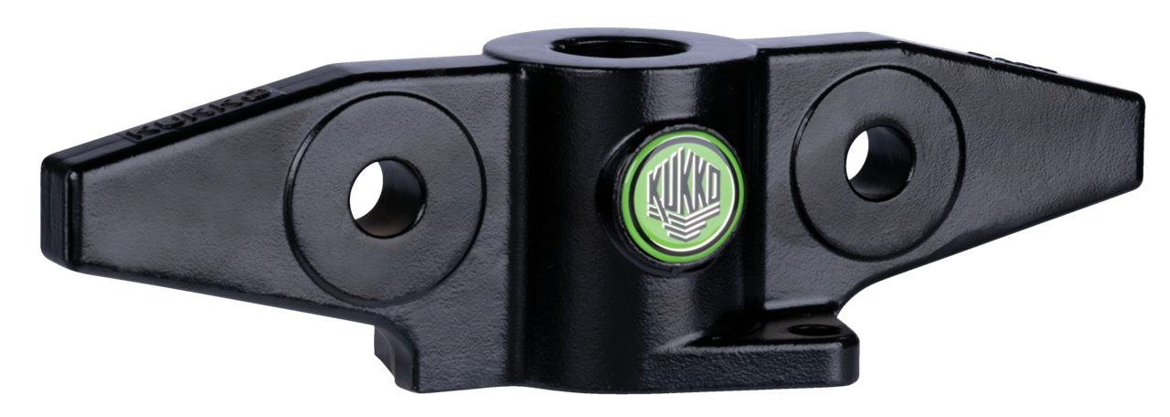 kukko y205-20 2-jaw crossbar with max. 20 t t tension force for hydraulic pullers are used for the pullers from the kukko hydraulic program in craft, industry, and