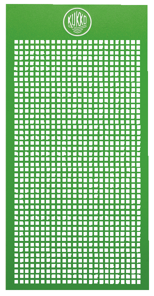 kukko wt-000 wall board, unassembled for clean and tidy storage of kukko products in industry and workshops