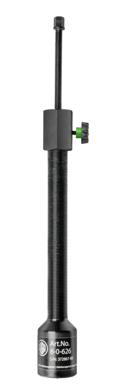 kukko 8-0-626 hydraulic spindle, up to 12 t t tension force (thread size ) for removing particularly stubborn bearings, gears, and discs that cannot be loosened with pure muscle p