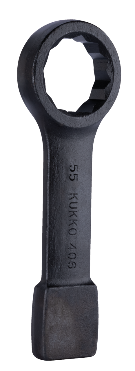 kukko 406-55 impact ring wrench (din 7444) for a greater force transmission; however, an open access to the screw is required
