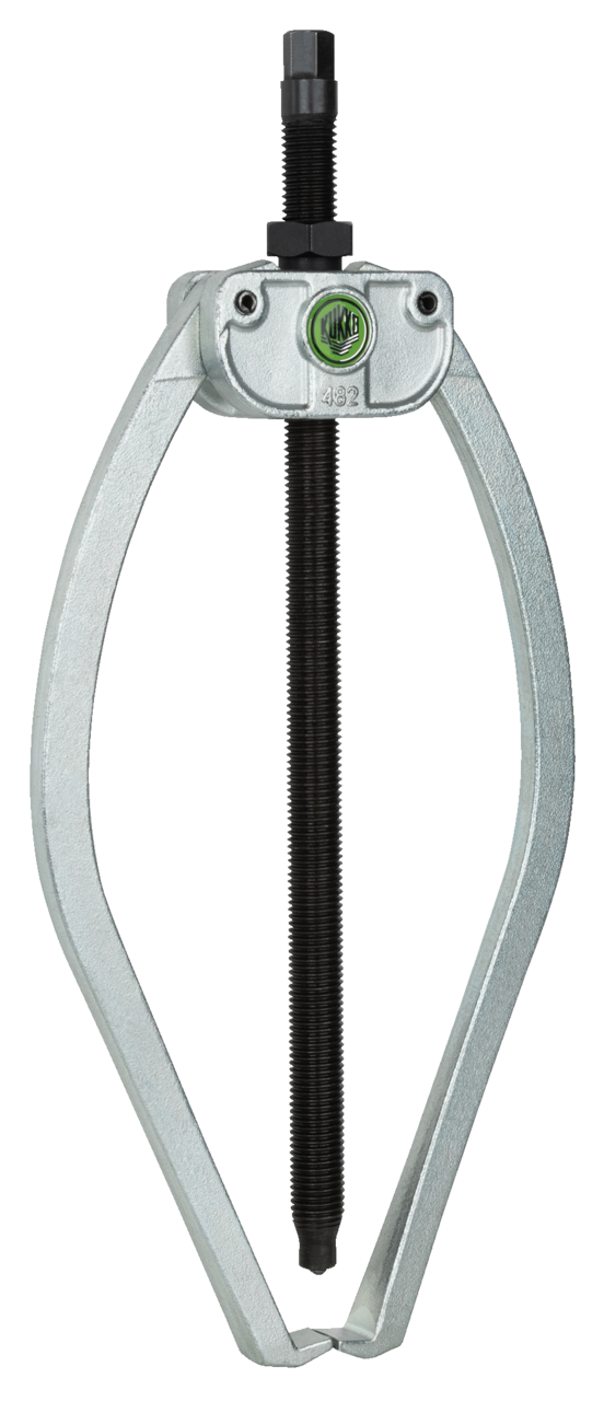 kukko 482-5 handy 2-arm puller 250 x 250 mm with autogrip for removing bearings, gears, and discs in tight and hard-to-reach spaces