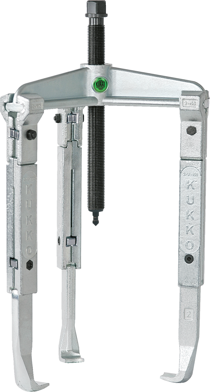 kukko 30-20-3 3-jaw universal puller, up to 200 mm spread, 300 mm reach with extended extractor jaws for pulling bearings, gears, and discs in all common sizes for crafts, workshops, and industry