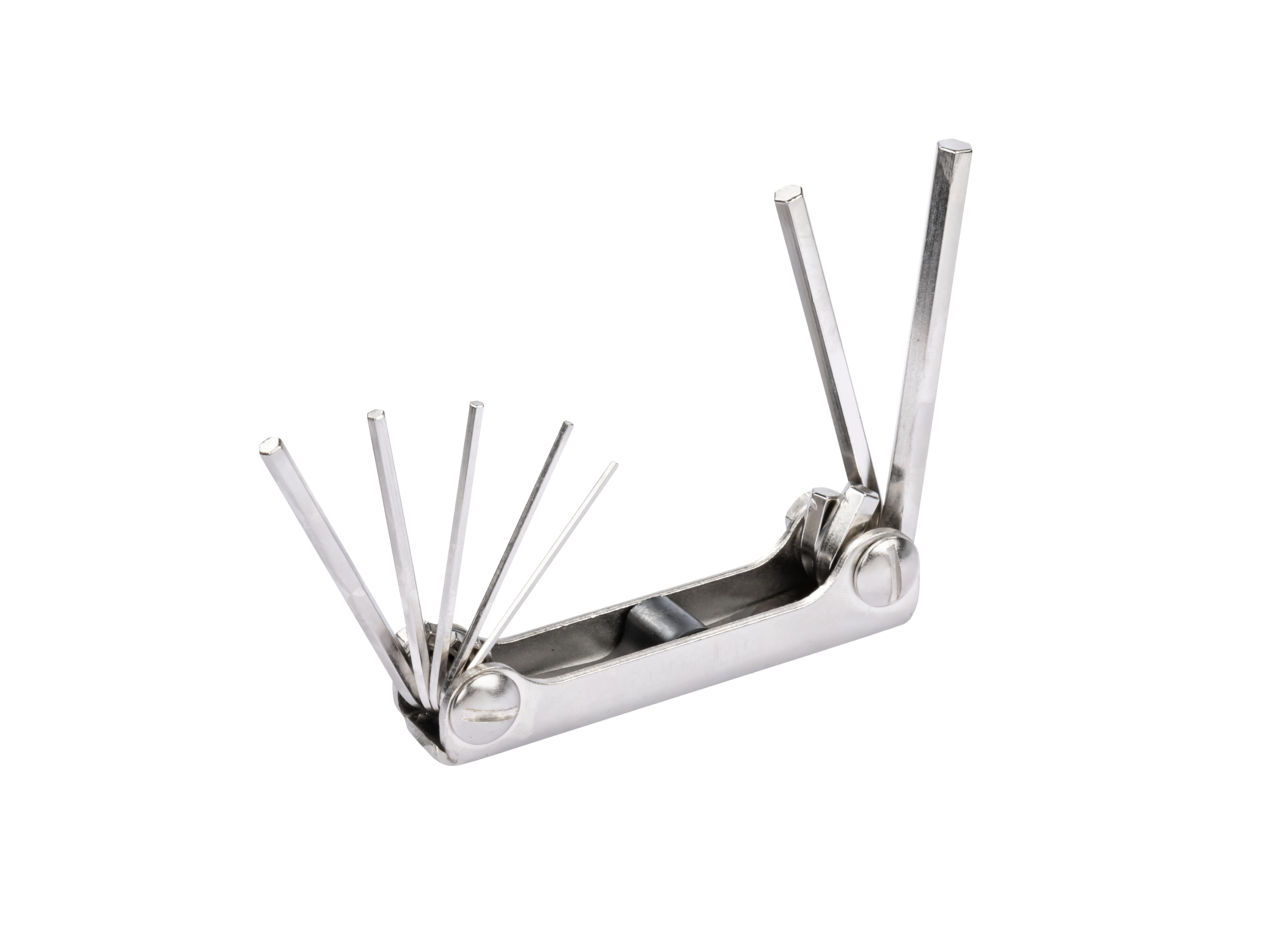 kukko 205-101 handclamp holder with 1,5, 2,0, 2,5, 3,0, 4,0, 5,0, 6,0 mm key width 7-piece for various hexagons