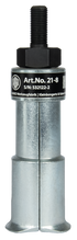 kukko 21-8 2-shell internal extractor ø 56-70 mm for pulling out internal bearings, bearing outer rings, and bushings in craftsmanship, workshops, and in
