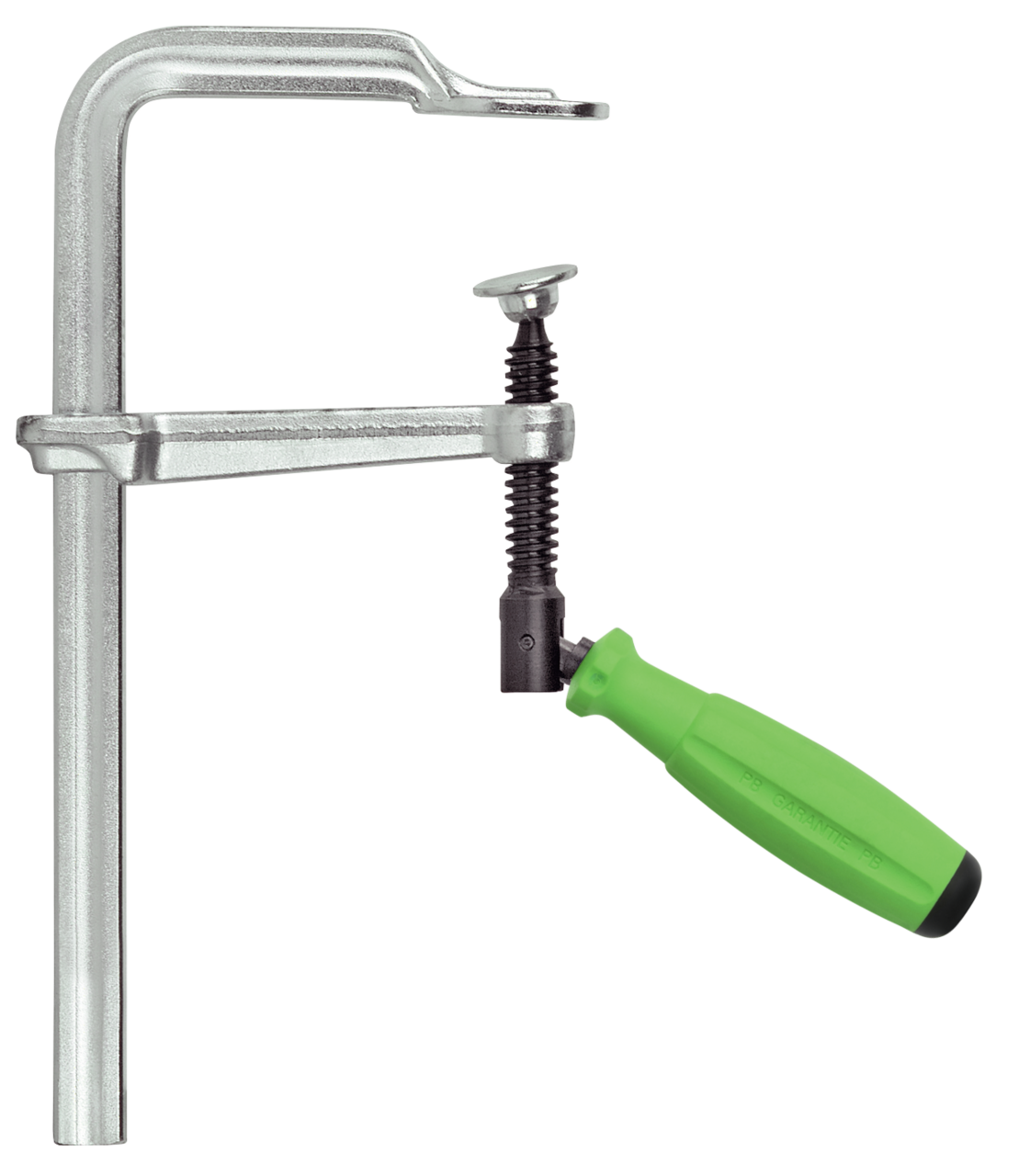 kukko 469pu0200-100 all-steel screw clamps viridis with 3k comfort folding handle 200 x 100 mm for compressing and holding multiple workpieces in crafts, industry, and workshops