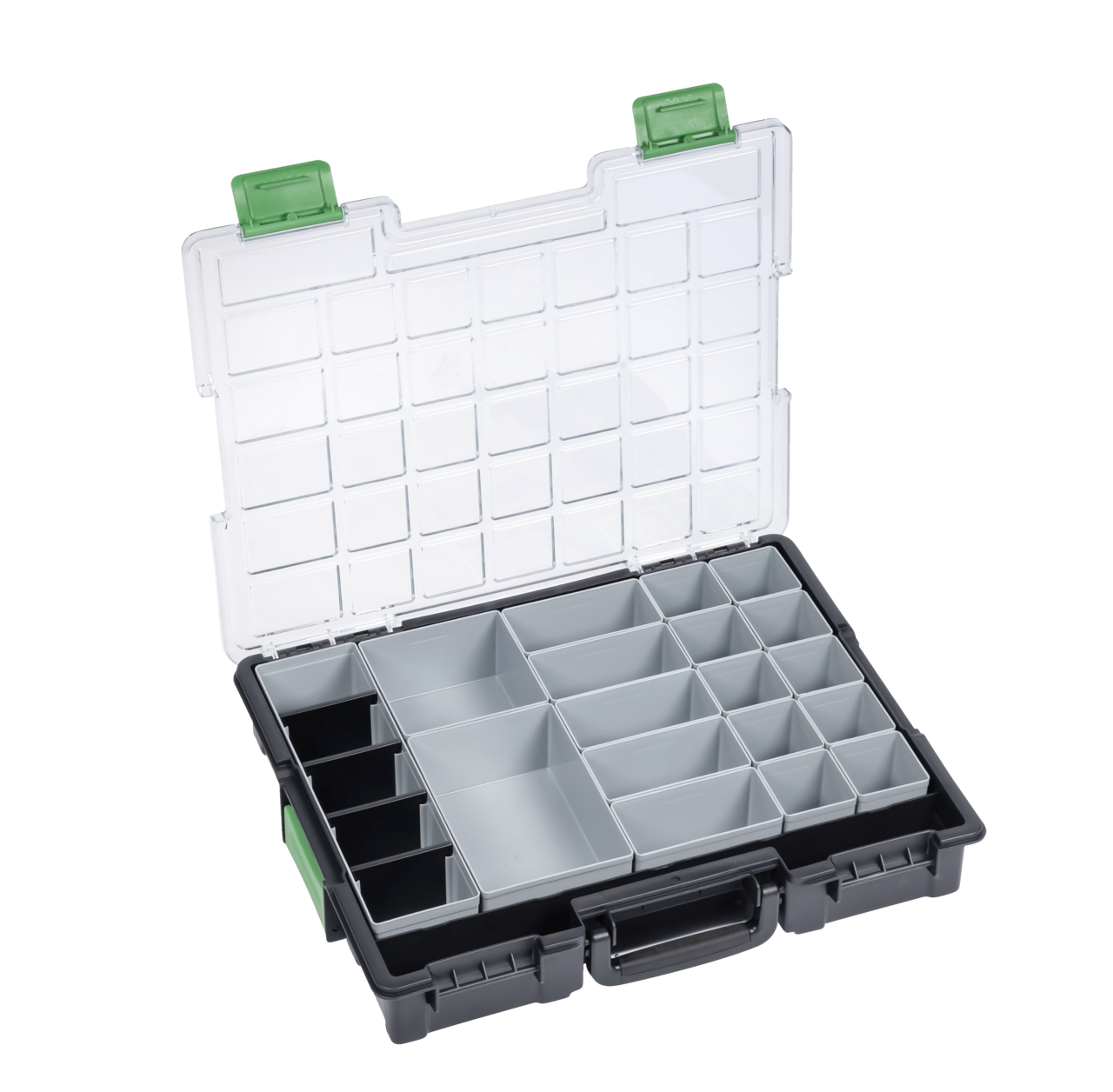 kukko k-a-kt-440-355-76 innovative kukko small parts case made of plastic with connection closure 440x355x76