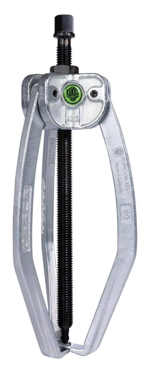 kukko 483-3 handy 3-arm puller 150 x 150 mm with autogrip for pulling bearings, gears, and discs from tight and hard-to-reach spaces