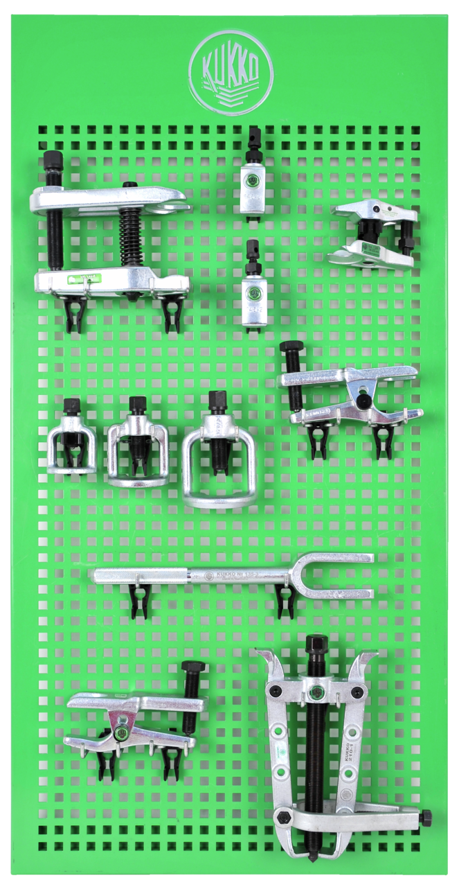 kukko wt-014 puller range  automotive  chassis for chassis in the automotive industry is a wall panel equipped with suitable tools for application and