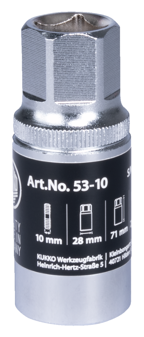 kukko 53-10 stud extractor for tight spaces for extracting stud bolts or broken components in automotive and industry