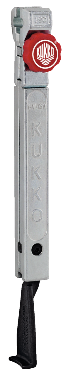 kukko 1-253-e narrow, quick-adjustable standard jaws (single, total length 277 mm) for universal pullers