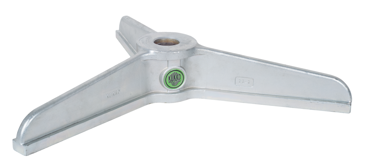 kukko 11-520 3-jaw traverse 30-40, 11-1-a, 11-1-a3, 11-1-a4, 11-1-a5, 11-1-av, 11-1-b, 11-1-bv for a total of three jaws, ensuring optimal load distribution