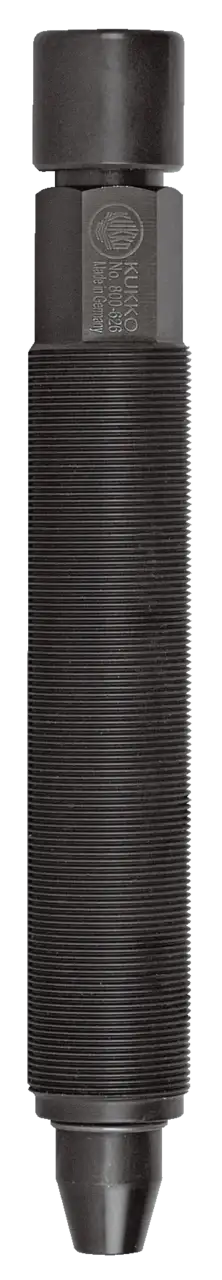 Heavy-duty industrial puller tool with textured grip and hexagonal adjustment head