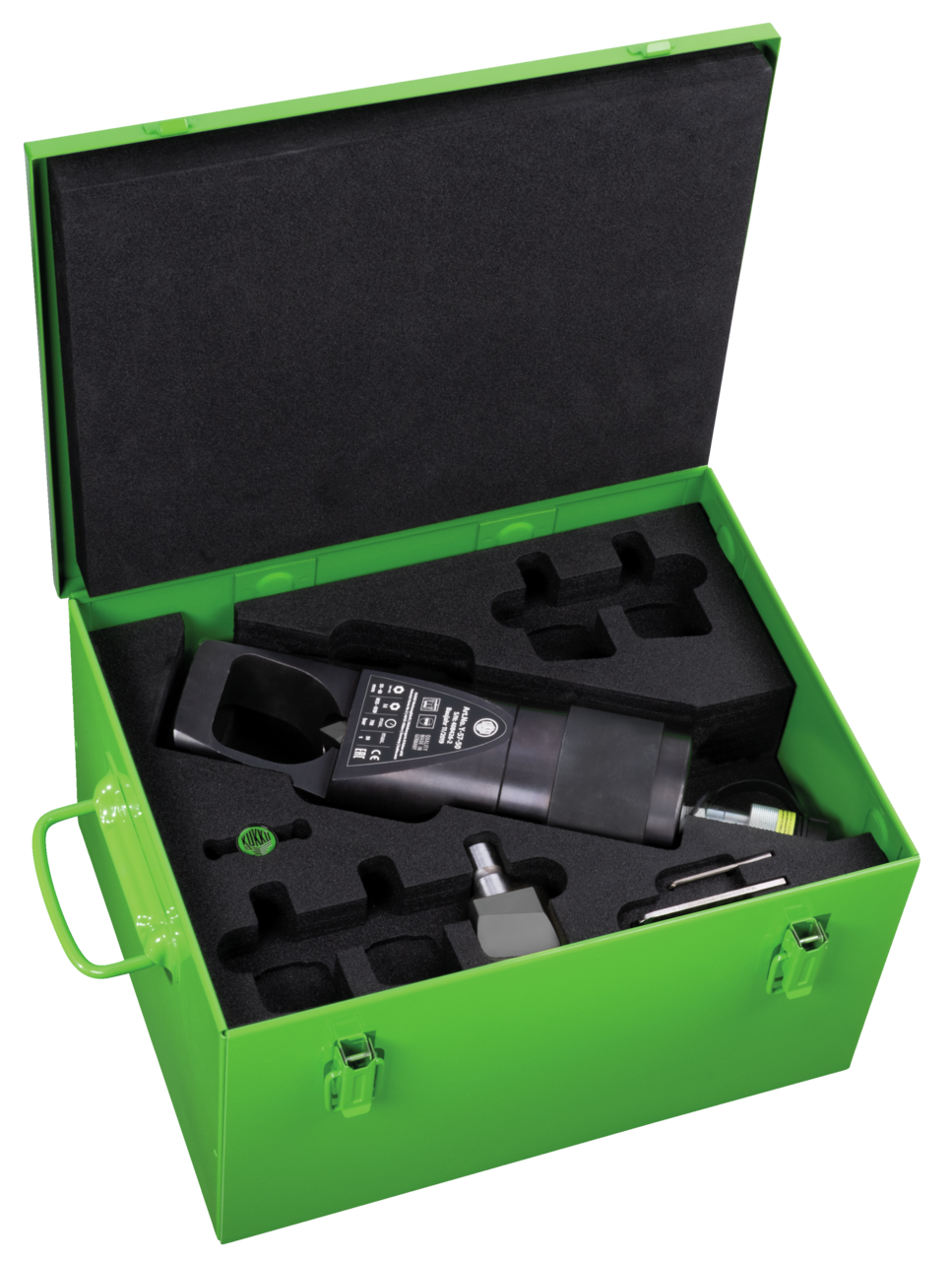 kukko y-57-50 single-blade, pump-hydraulic nut splitter span 50-60 mm for splitting stubbornly stuck, rusted, or overtightened nuts of all quality classes