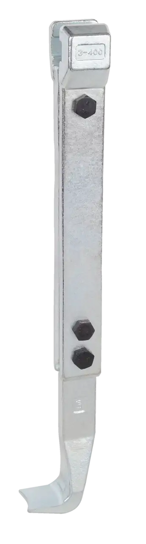 Heavy-duty industrial metal beam clamp with bolts for secure mounting and support