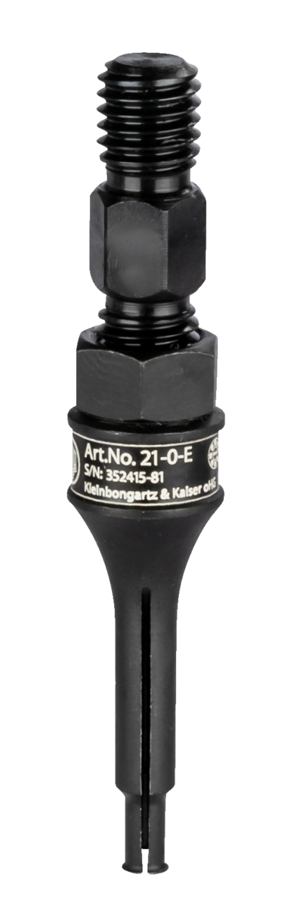 kukko 21-0-e segment inner extractor ø 4.8-6.5 mm for extracting flush-mounted bearings, bearing outer rings, sleeves, and seals in crafts, workshops, and