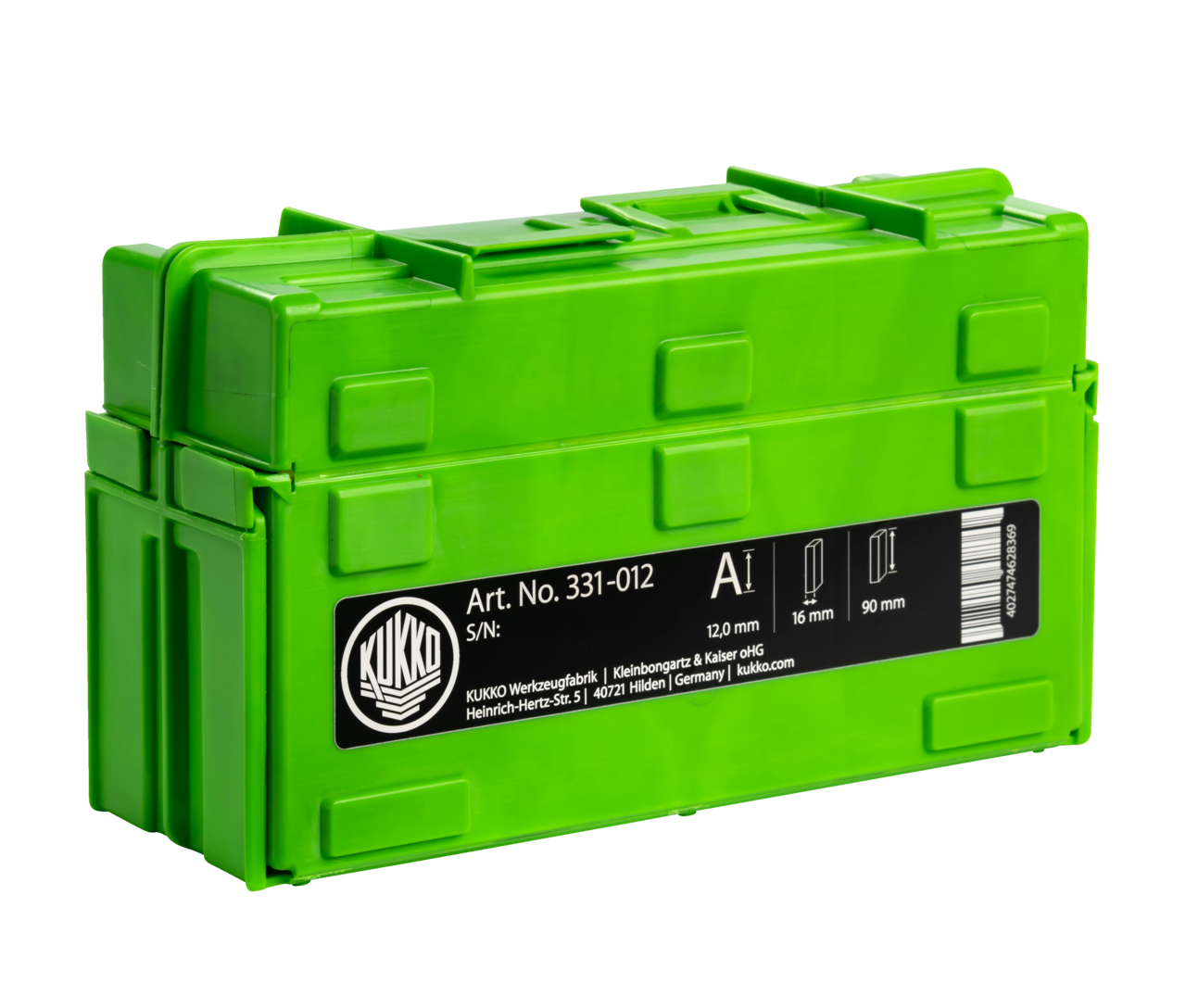 kukko 331-003v impact letter set, extra heavy quality, impact hardened and tempered, 27 pieces for trouble-free marking of workpieces with a strength of up to 1300 n/mm² (42 hrc) in crafts, industry,