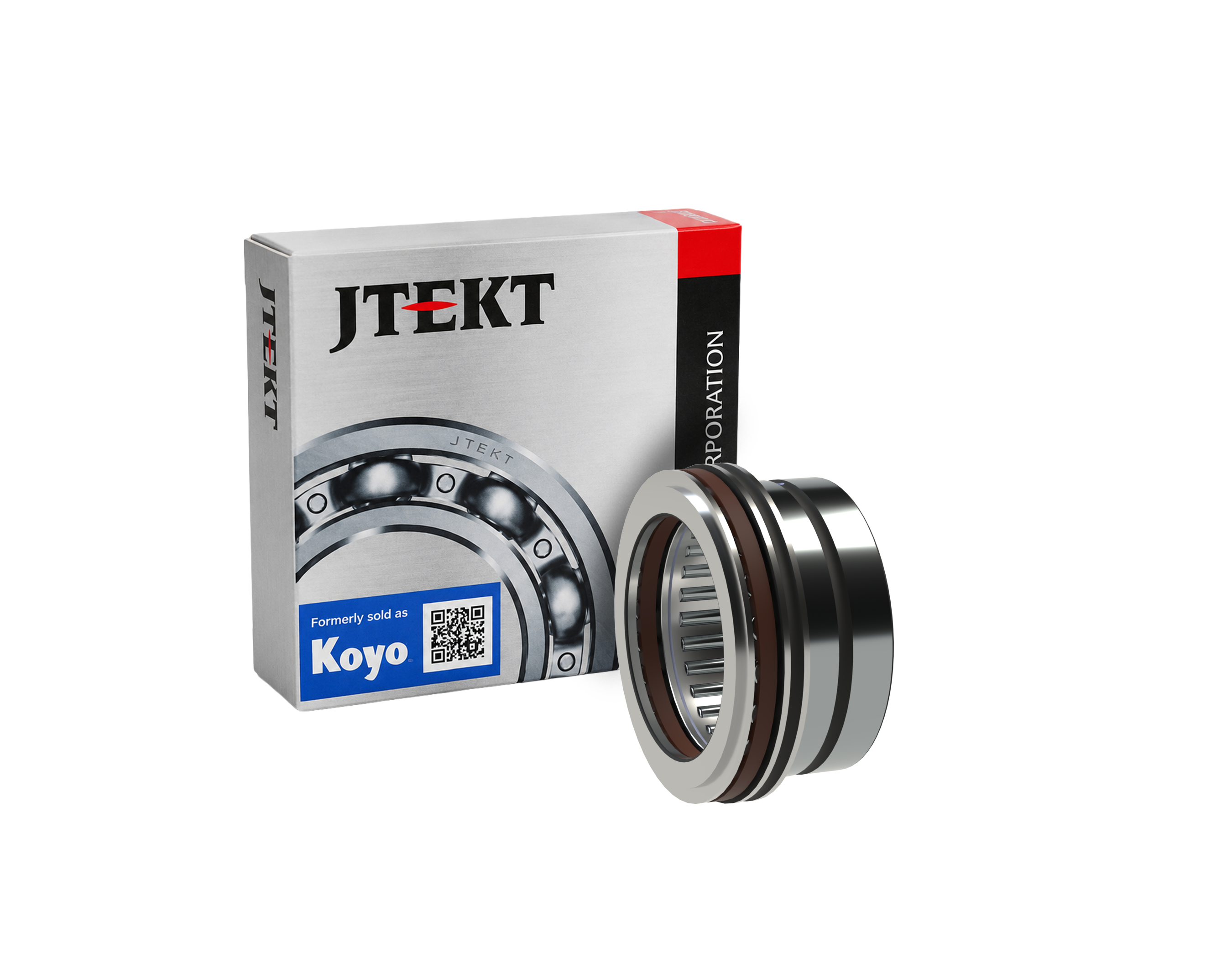 JTEKT-KOYO NAXK25 Needle Roller/Axial Ball Bearing - 25 mm ID, 42 mm OD, 30 mm Width