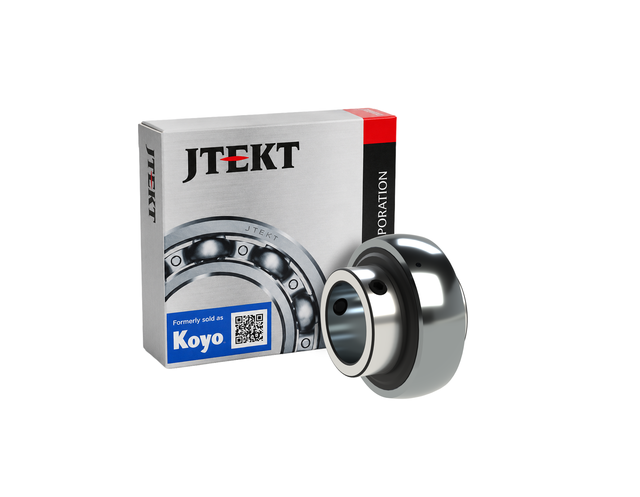 JTEKT-KOYO UK308 Radial Insert Ball Bearing - 35 mm ID, 90 mm OD, 34 mm Width