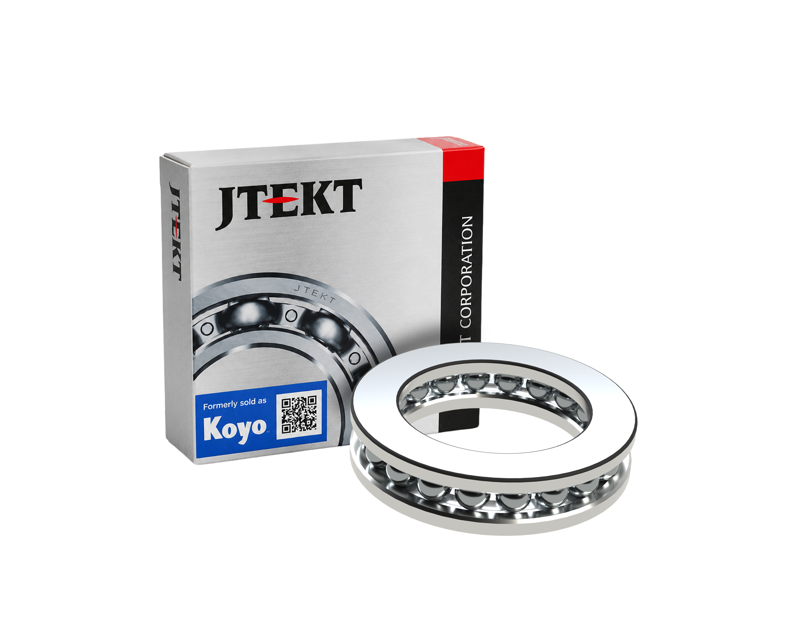JTEKT-KOYO 51112 Axial Deep Groove Ball Bearing - 60 mm ID, 85 mm OD, 17 mm Width
