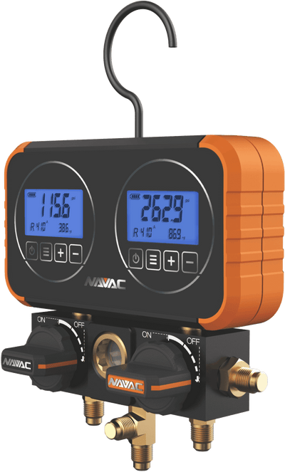 NAVAC N2D72 - Flex72 Manifold Gauge w/ Digital Display