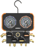 NAVAC N4A4B- 4-Valve Manifold Gauge, Impact-Resistant, optimized for wider applications