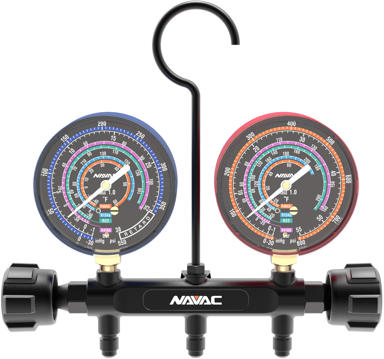 NAVAC NMG15A - Pro Manifold Gauge, A2L Compatible