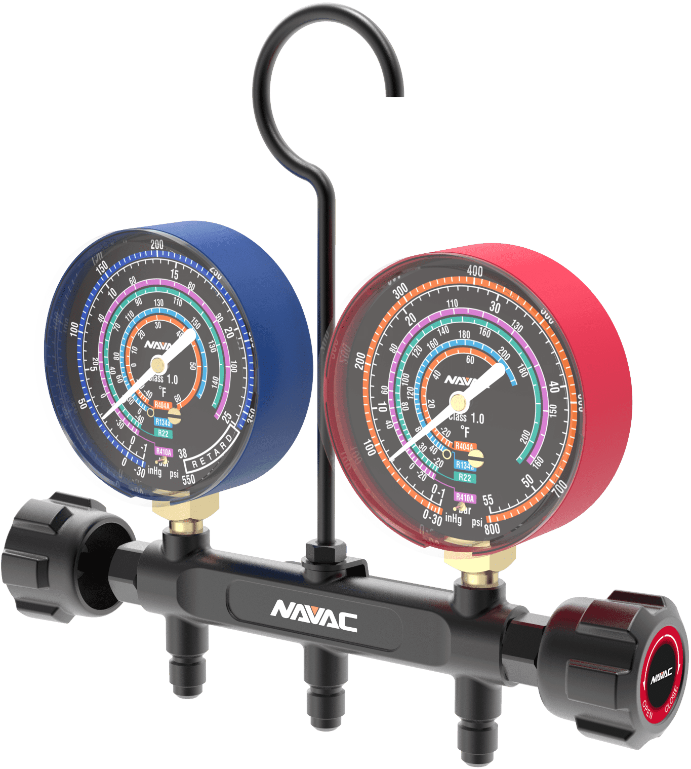 NAVAC NMG15A - Pro Manifold Gauge, A2L Compatible