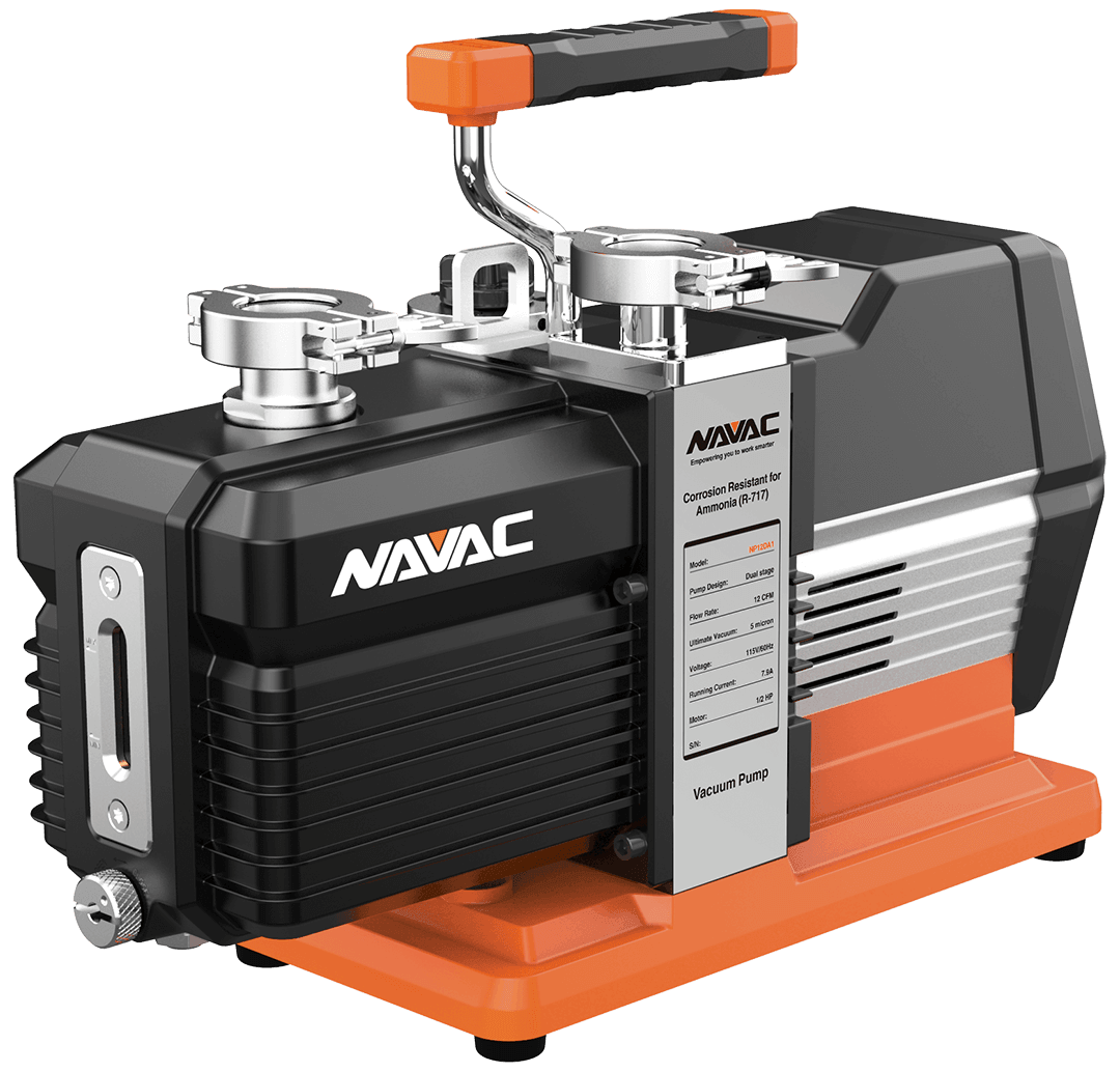 NAVAC NP12DA1 - Industrial Ammonia Vacuum Pump, V/Hz	115V/60Hz, 12 CFM, 5 Micron, 1/2 HP