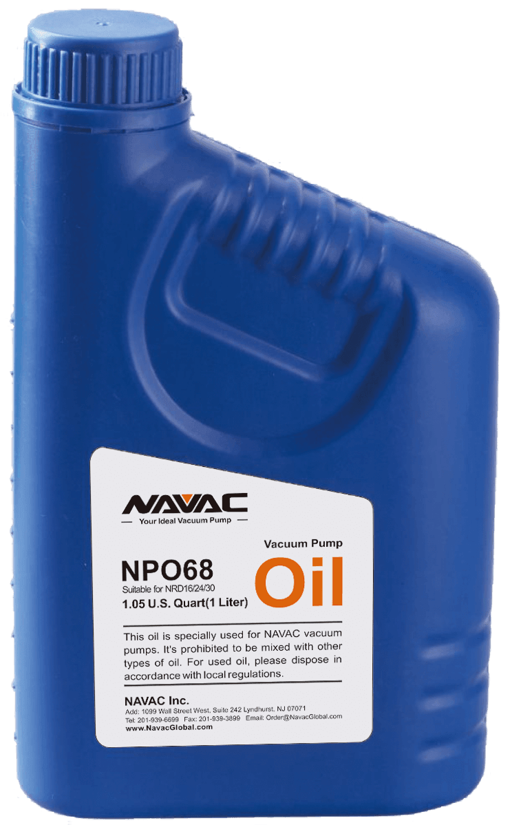 NAVAC NPO68 - Industrial Vacuum Pump Oil, 1 Quart