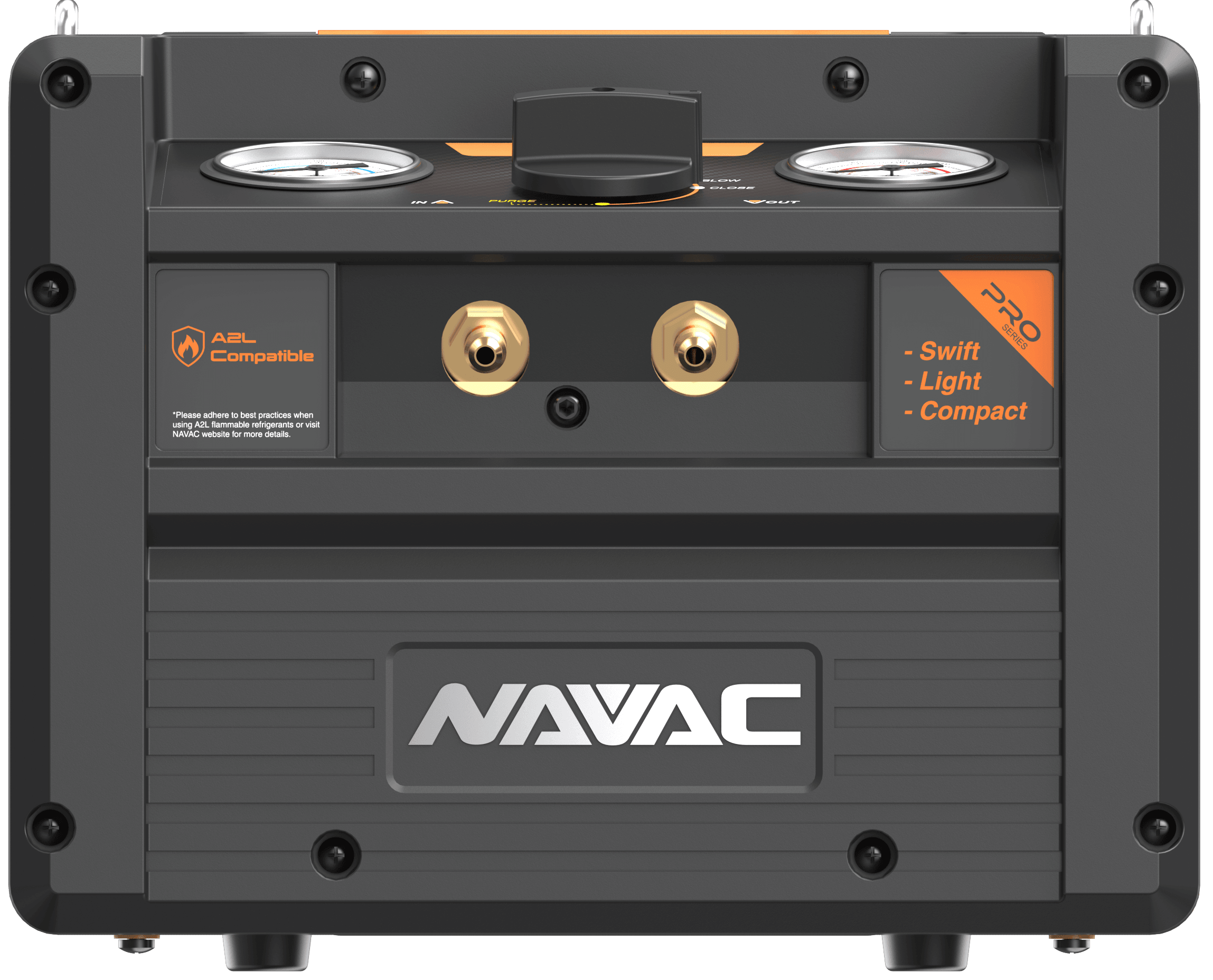 NAVAC NR7 - Refrigerant Recovery Unit, Compact, Efficient, A2L-Compatible