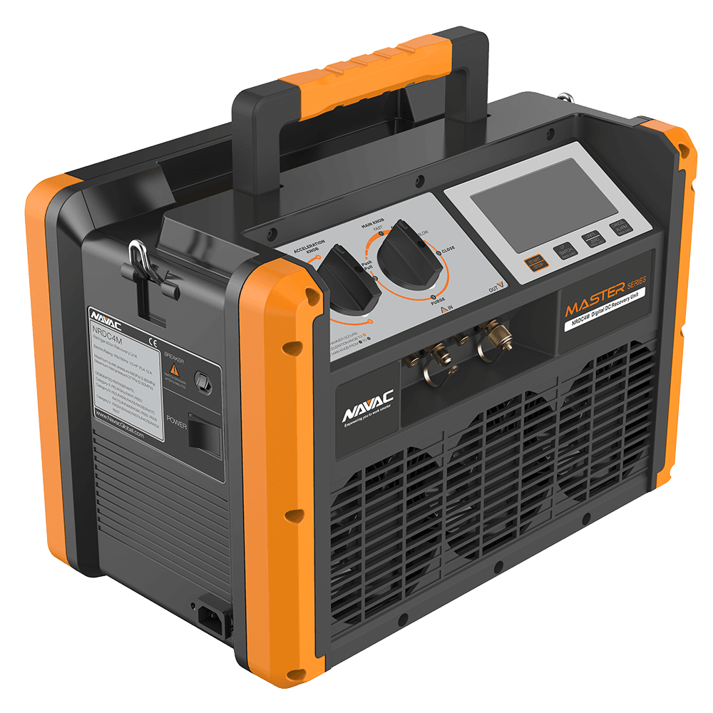 NAVAC NRDC4M - Brushless DC Refrigerant Recovery Unit, 4-cylinder, for larger commercial systems