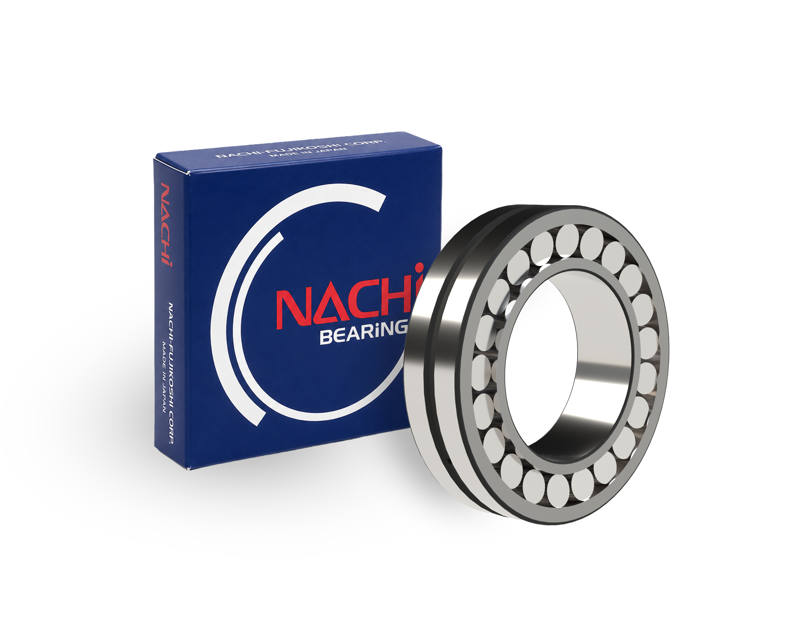 Nachi 21314 EXQW33 Spherical Roller Bearing - 70 mm ID, 150 mm OD, 35 mm Width