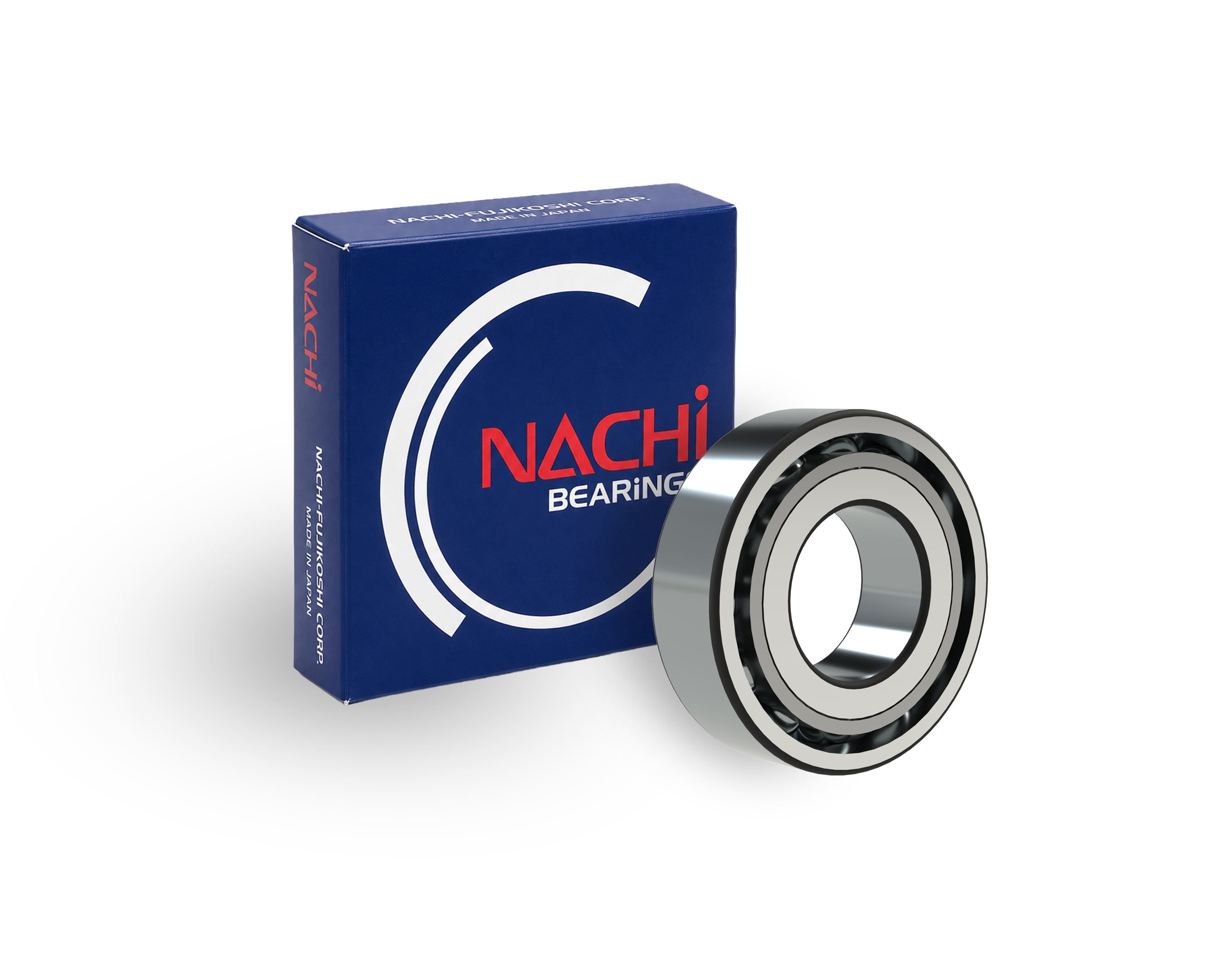 Nachi 5200 Angular Contact Ball Bearing - 10 mm ID, 30 mm OD, 14 mm Width