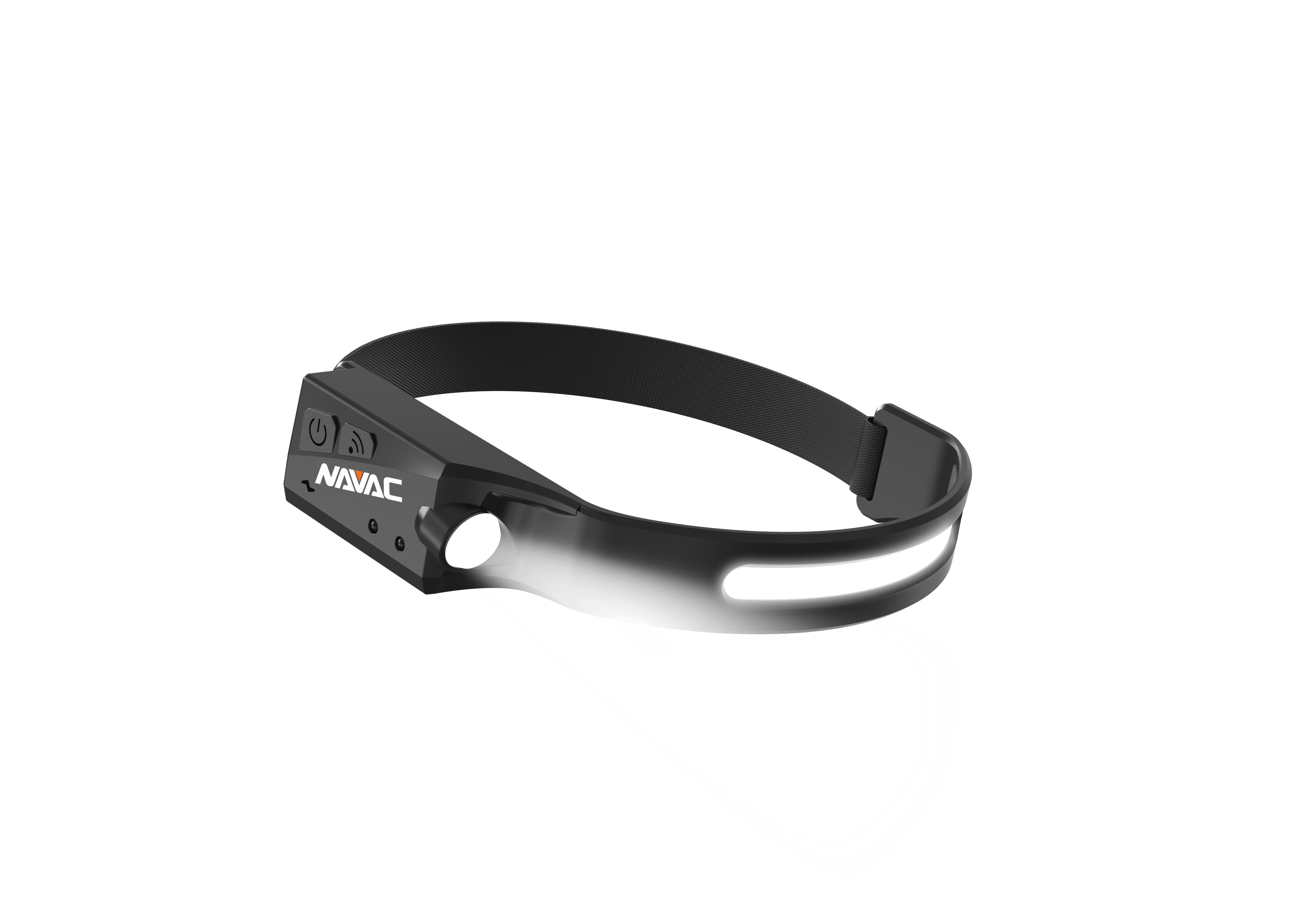 NAVAC PL2 - LED Headlamp, 350 Lumens, Wave Control