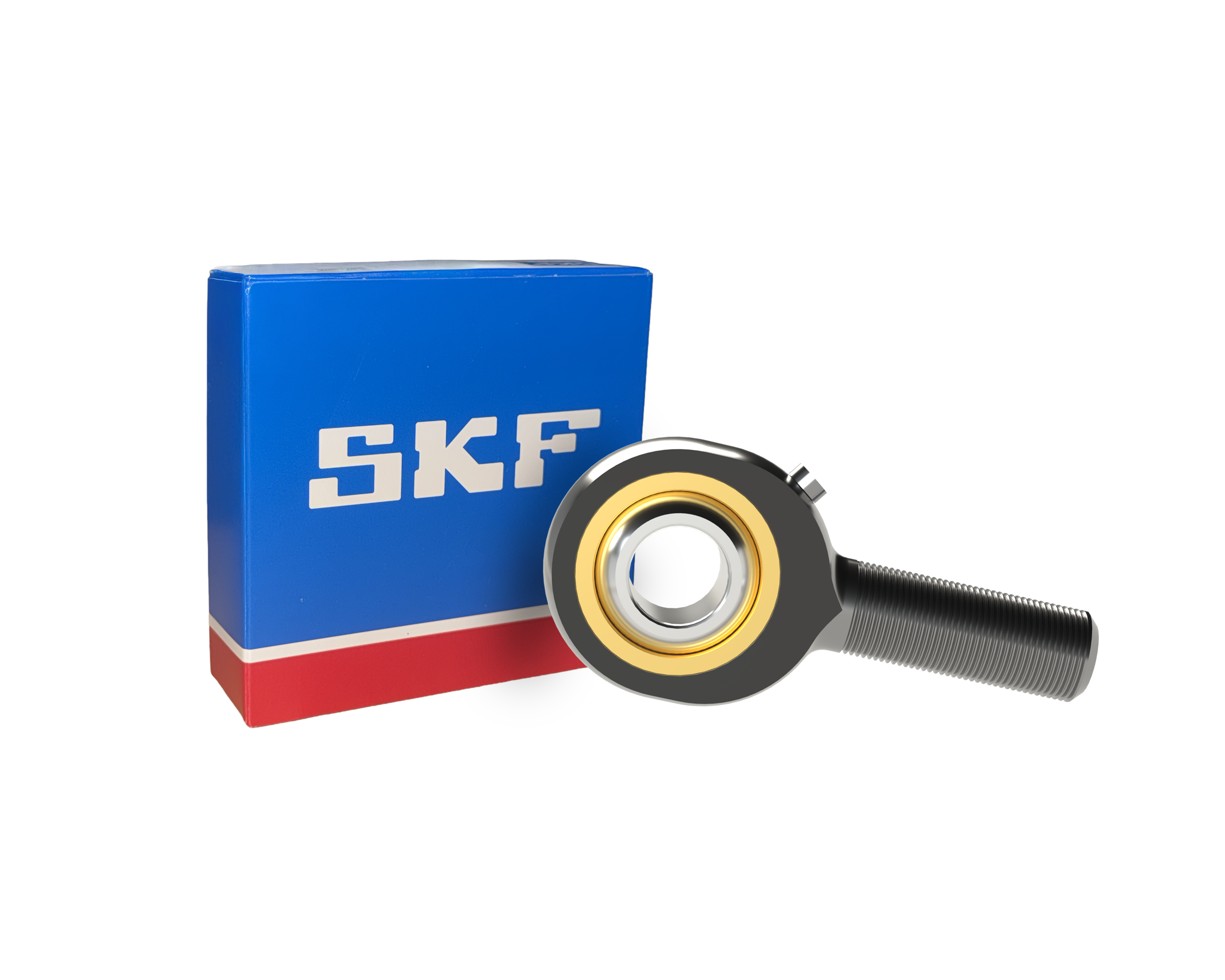 SKF SAKAC12 M Rod End - 12 mm ID, 33 mm OD, 16 mm Width